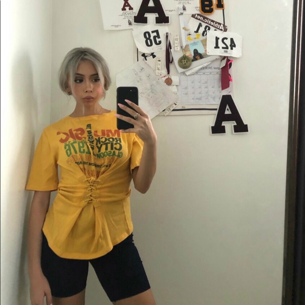 Nordstrom (used once) Lace Up shirt